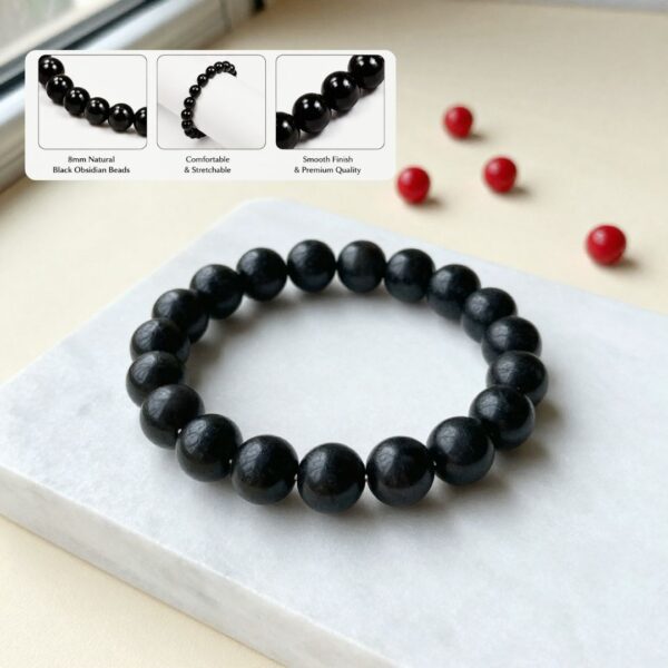 Black Obsidian Bracelet