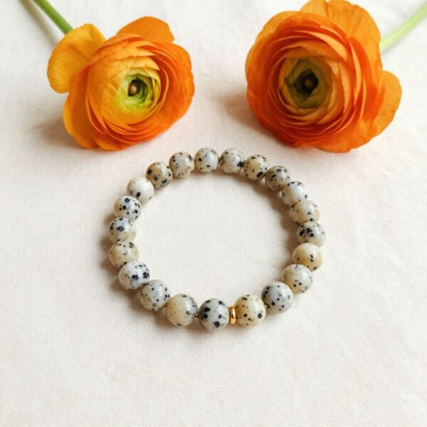 Dalmatian Jasper Bracelet