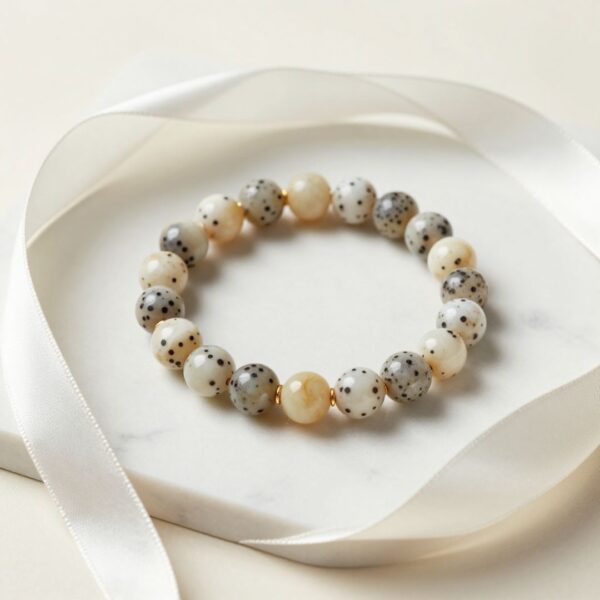 Dalmatian Jasper Bracelet