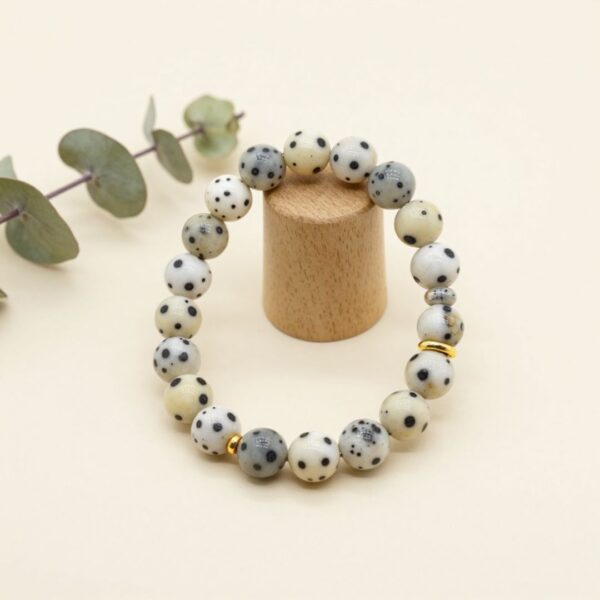 Dalmatian Jasper Bracelet